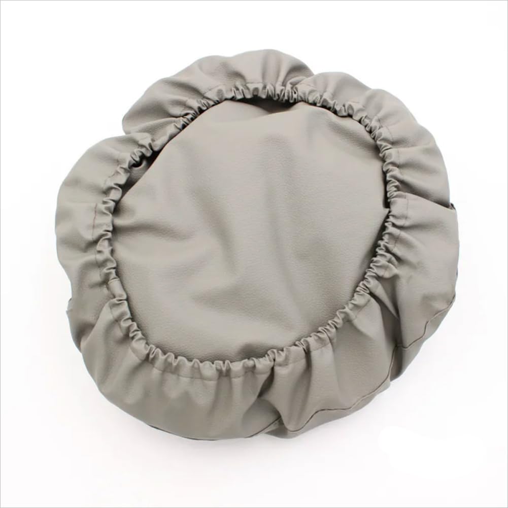 FRITKSP Dental Chair Covers Leather Waterproof Protection, PU Leather 4Pcs/Set Dental Chair Seat Cover (Black)