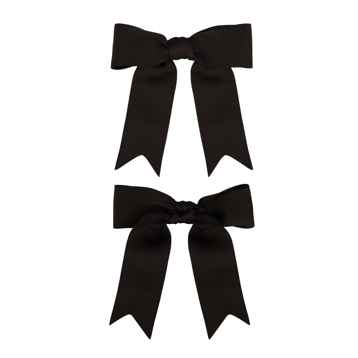 Meseey 50 Pcs 3 Inches Black Grosgrain Ribbon Twist Tie Bow Pretied Premade Craft Bows for Treat Bags Gift Wrapping Basket Wedding Baby Shower Brithday Valentine's Day Christmas Party