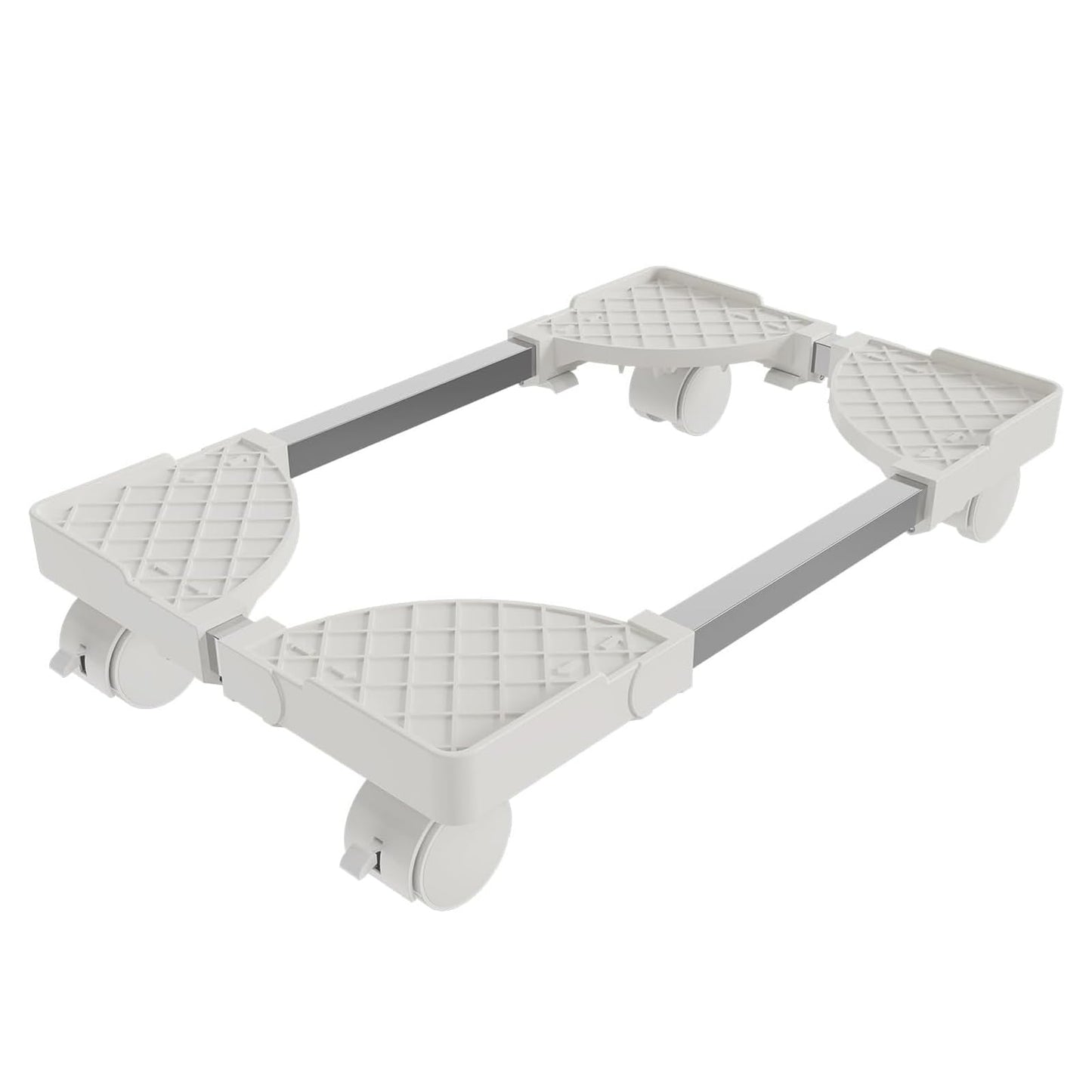 Hovadova Computer Tower Stand, Adjustable Mobile CPU Stand Fits Most PC Tower, Desktop CPU Holder with 4 Rolling Caster Wheels, PC Floor Cart Riser Gaming Desk Accessories