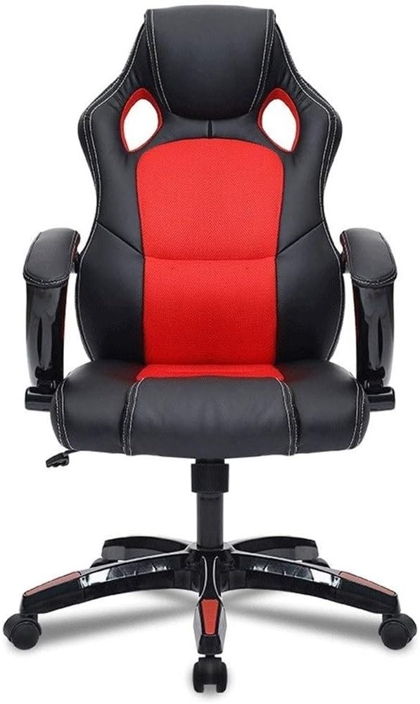 Ergonomic Office Chair with Adjustable Arms and Swivel, Heavy Duty Revolving Desk Chair for Computer, Visitor, Gaming, and Office Use(A)