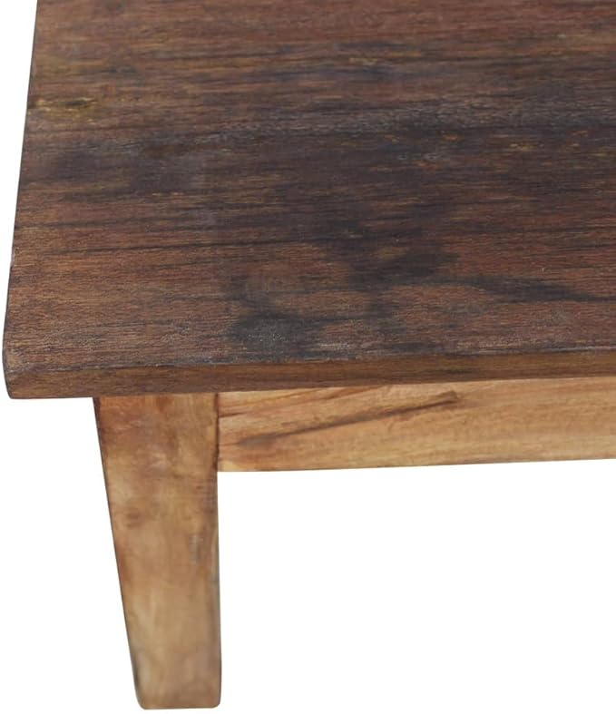Coffee Table Solid Reclaimed Wood 38.6"x28.7"x17.7", Side Table, Center Table