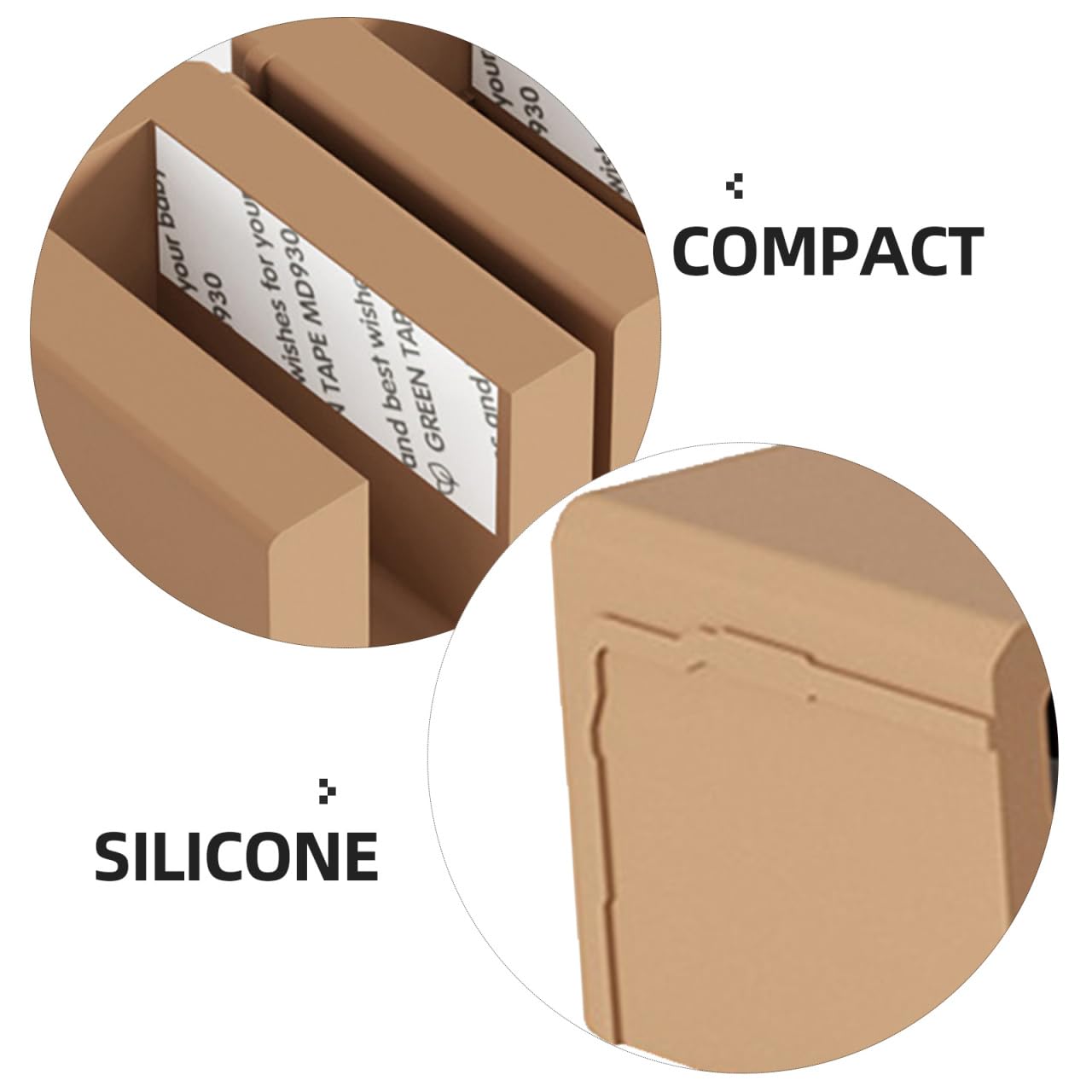 IWOWHERO 6Pcs Pulls for Safety Silicone Corner Protectors Shape Cabinet Proofing Boy Girl Safety Door Knob Covers Collision Furniture Handles