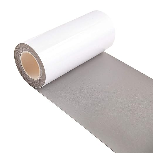 Leather Repair Patch Tape Light Gray 3 x 60 inch Self Adhesive Leather Repair