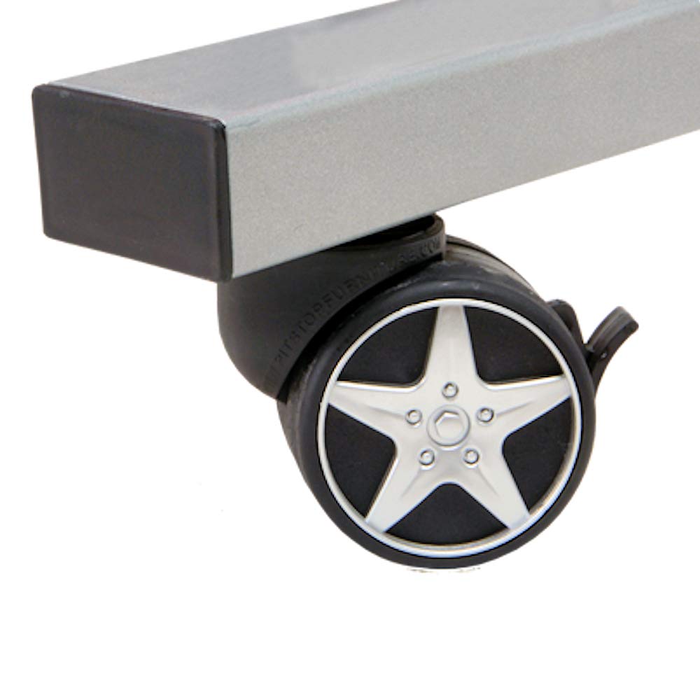 Pitstop Furniture IND1200B Black Compact Desk
