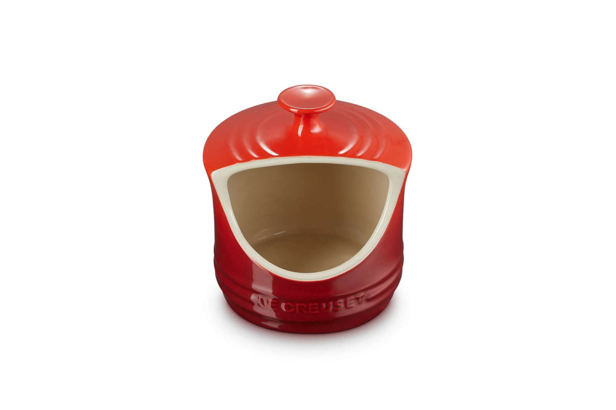 Le Creuset Stoneware Salt Crock, 10 oz., Cerise