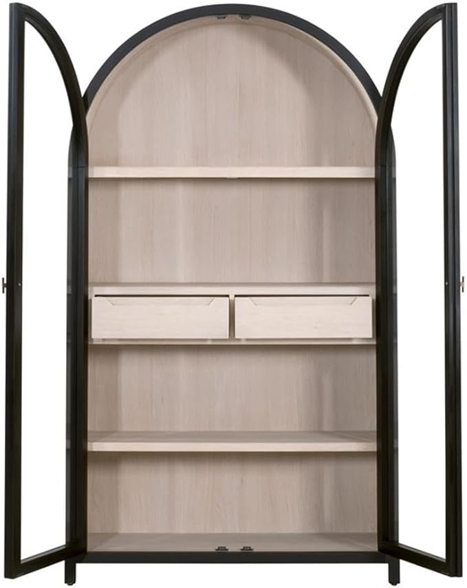 Pemberly Row Display Cabinet, 47.5" x 83", Solid Birch
