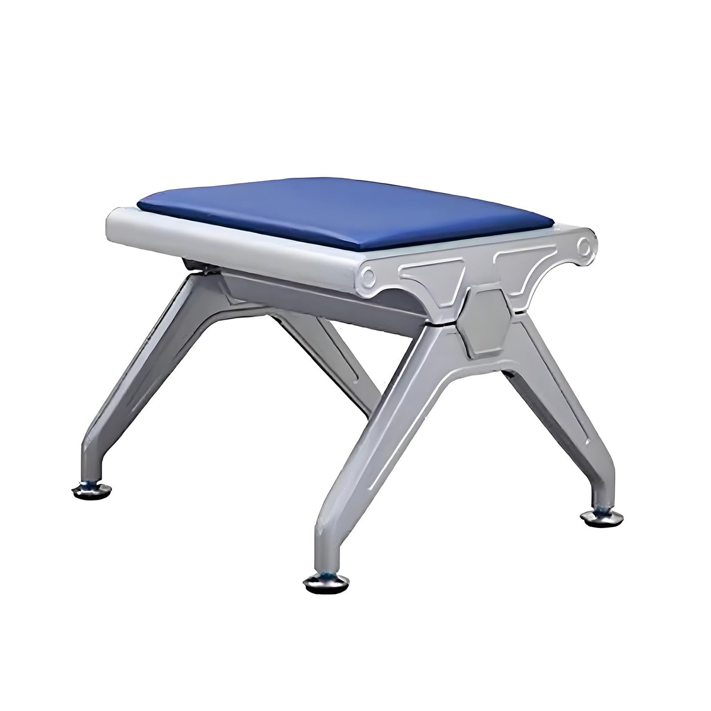 Reception Bench, PU Waiting Room Chair, Guest Chair for Hospital, Salon & Conference, Modern 16" Tall Seating, Durable & Stylish Visitor Furniture