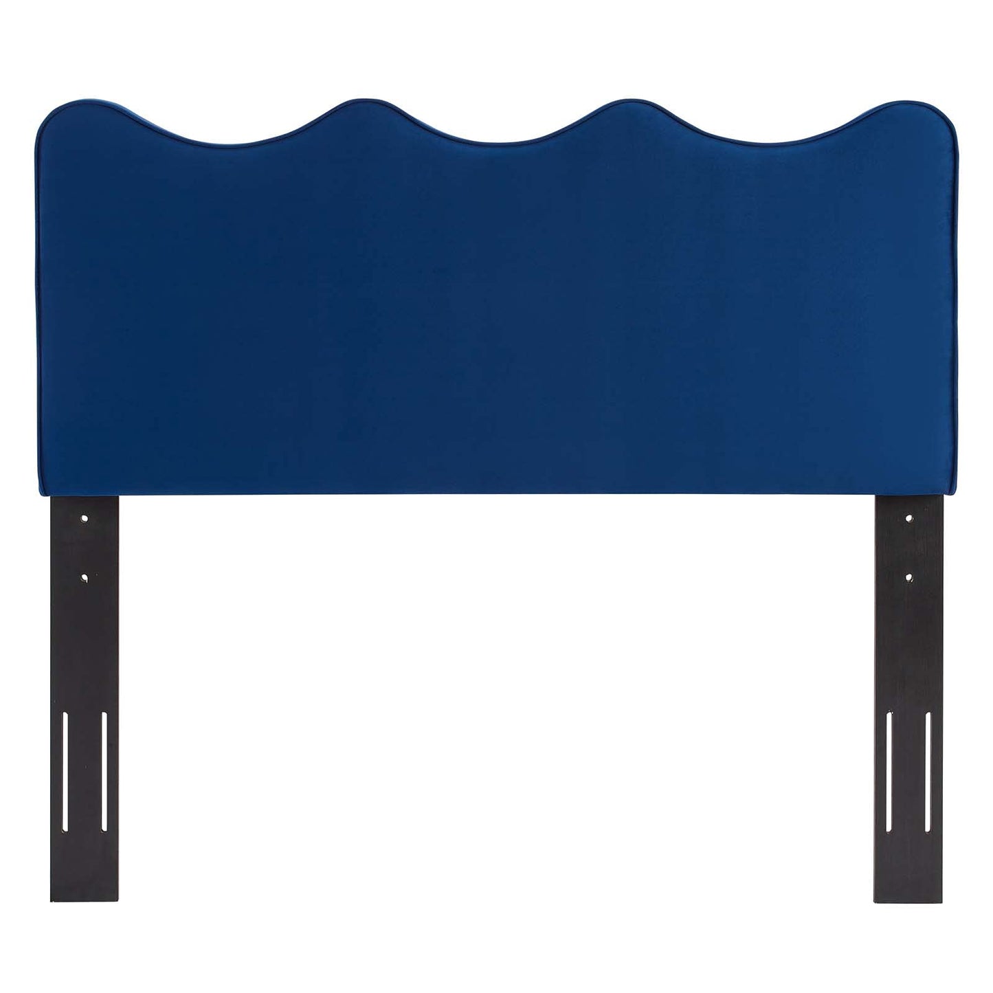Modway Athena Performance Velvet Full/Queen Headboard in Navy
