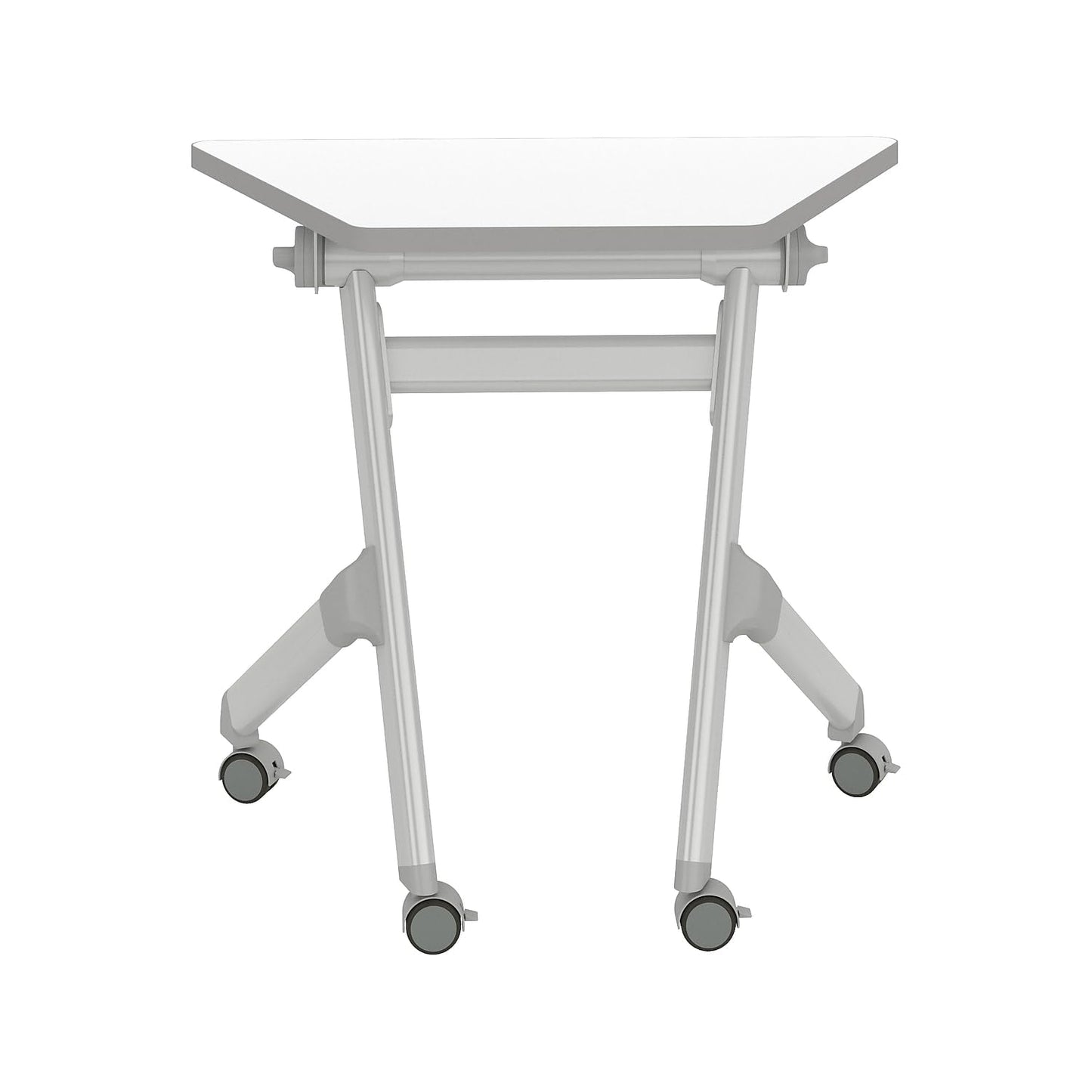 Safco Learn Student Nesting Trapezoid Desk, Small Corner Desk for Classrooms & Custom Classroom Layouts (Dry Erase)