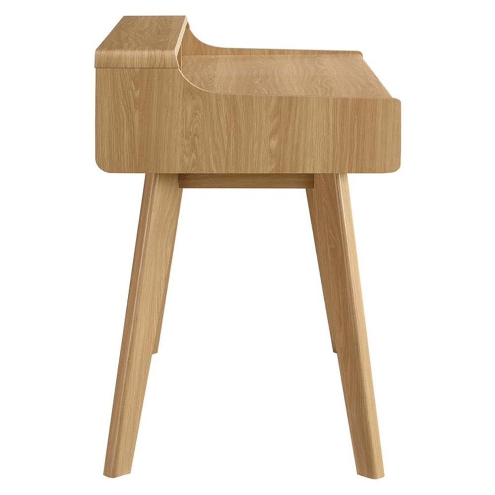 Modway Render Mid-Century Modern Office, Writing Desk, Oak