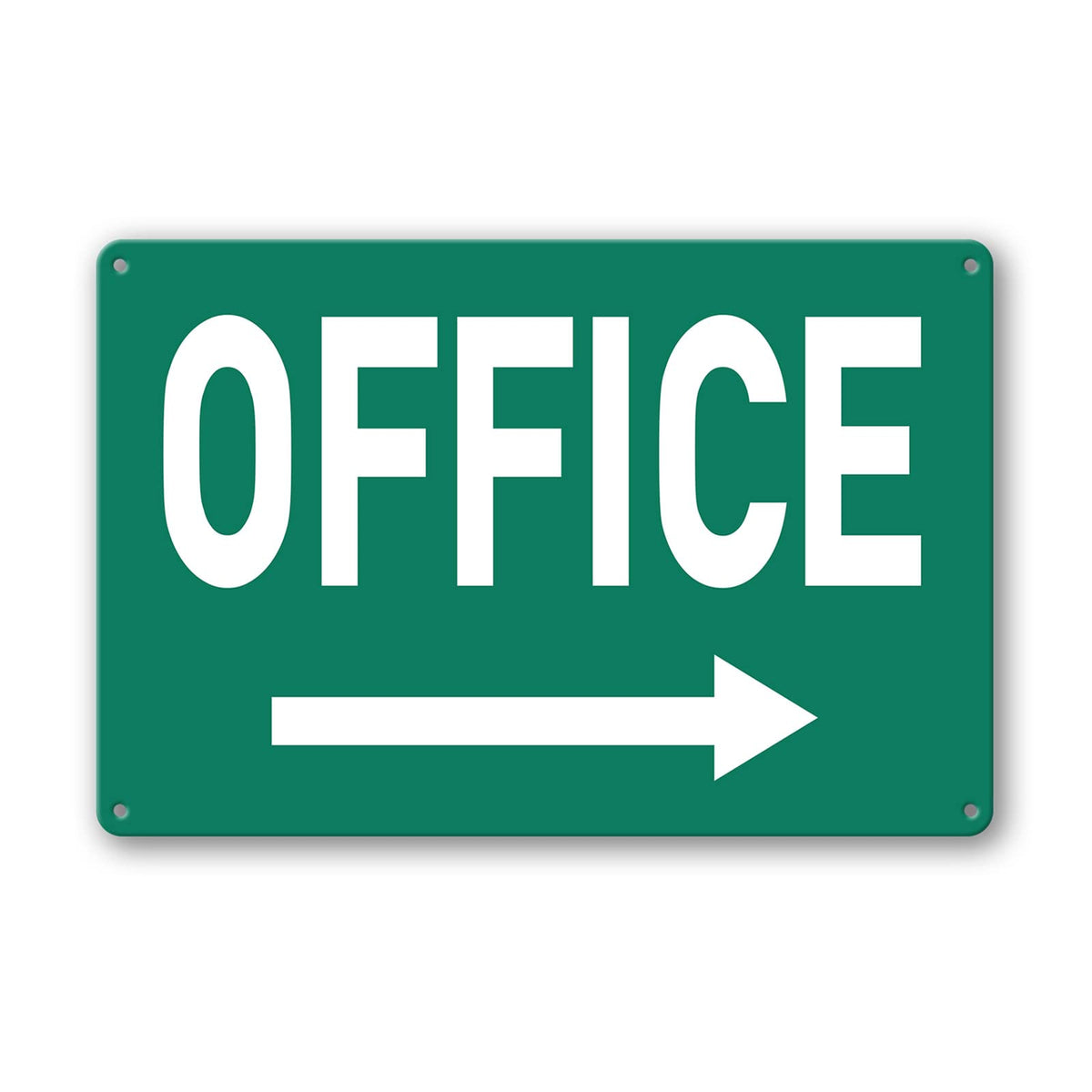 Custom Metal Sign For Doors - Office & Home - 8 x 12 In
