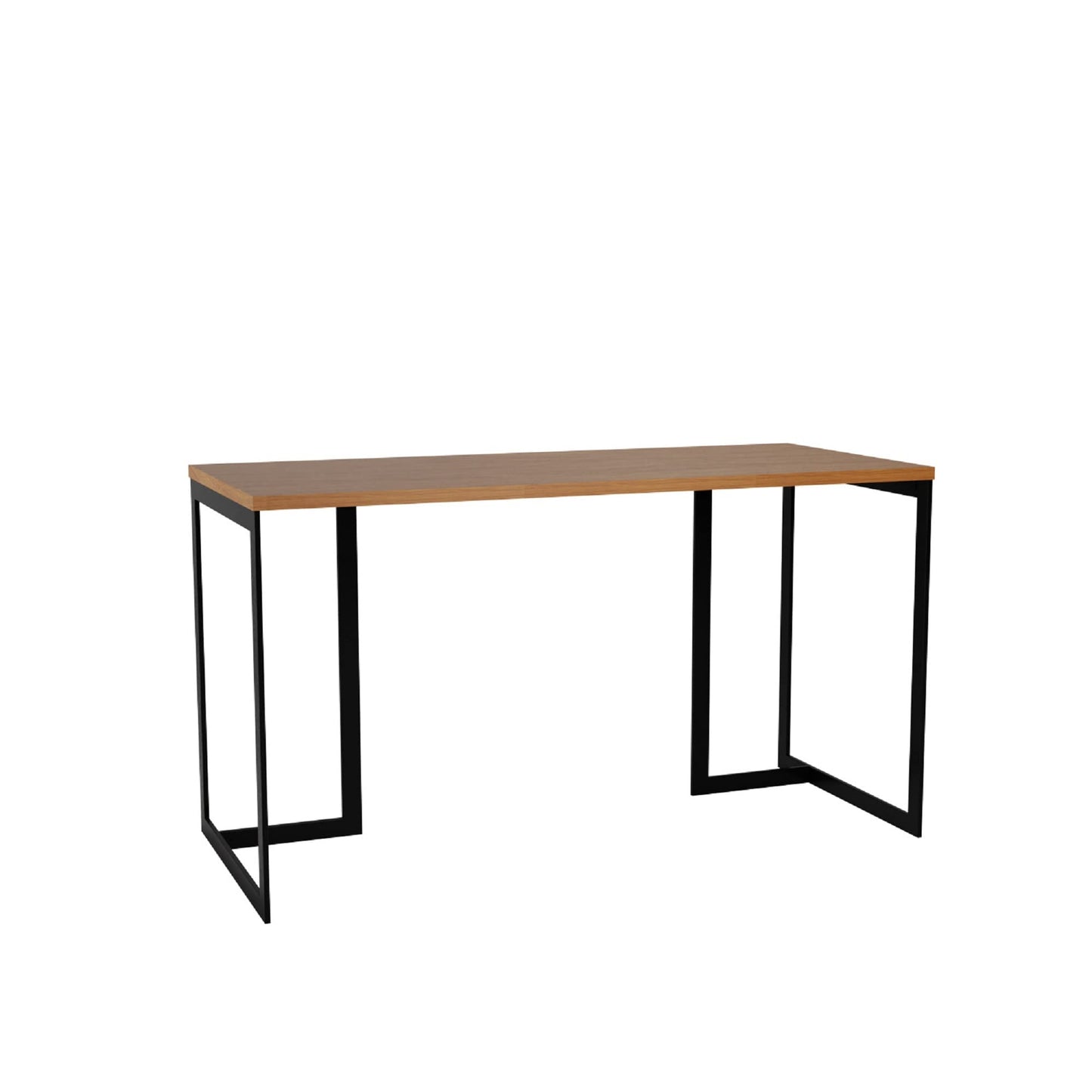 Manhattan Comfort Lexington Office Desk, Maple Cream