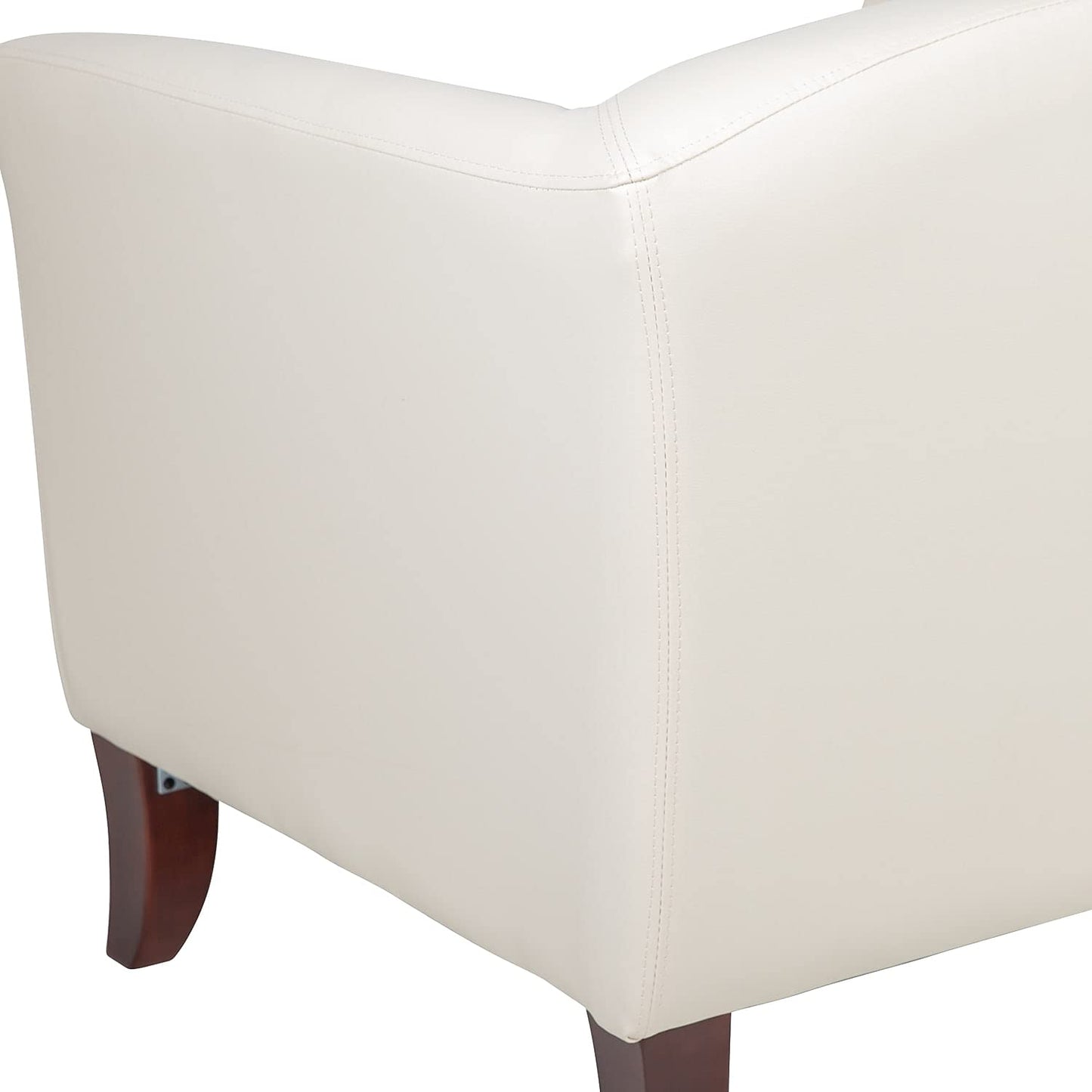 Flash Furniture HERCULES Imperial Series Ivory LeatherSoft Chair