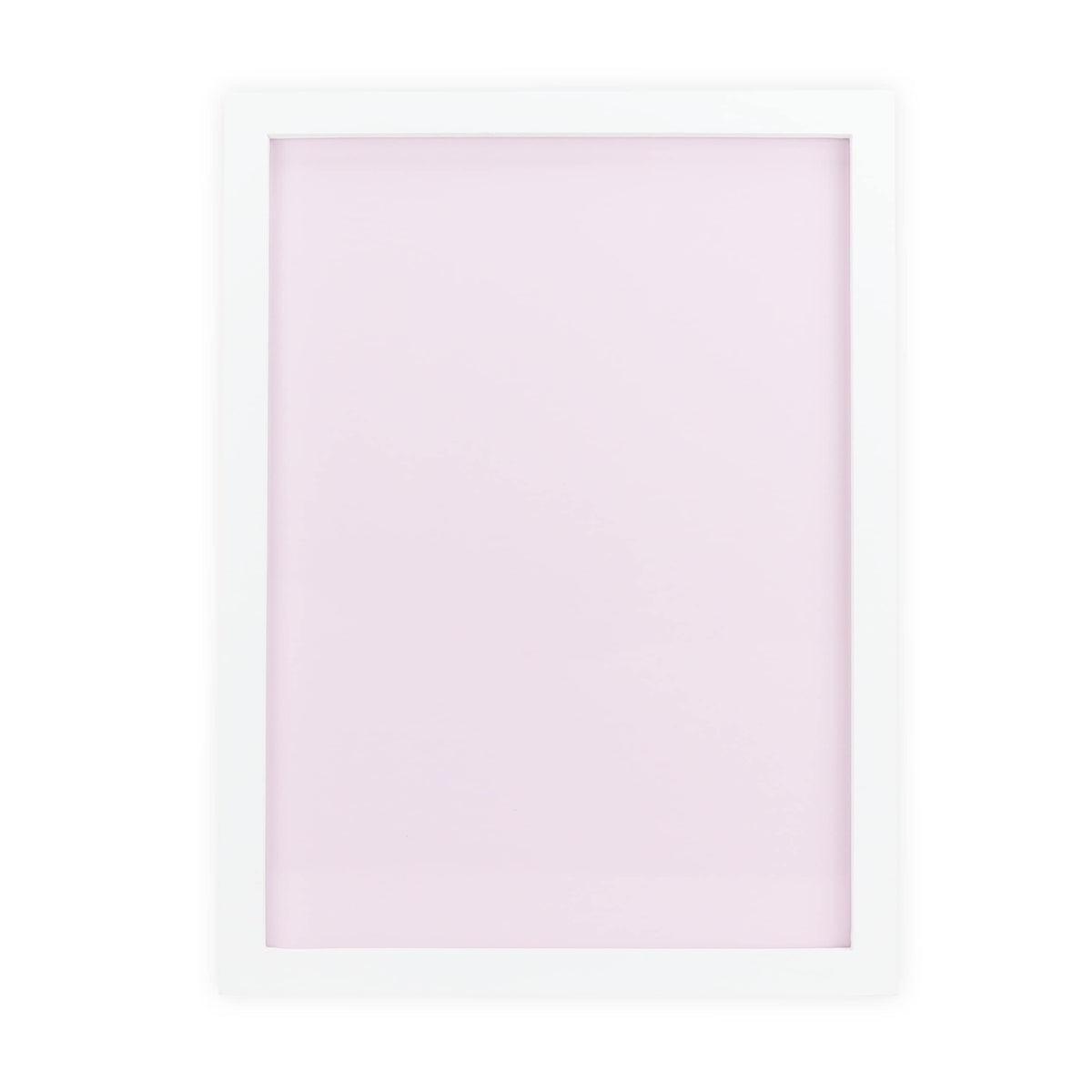 Stiles 16"x12" Magnetic Letter Board Sign - Changeable Magnet Message Board for Menu Boards, Milestones, Home Decor, Office & Baby Announcements - No Letters Included, Pink