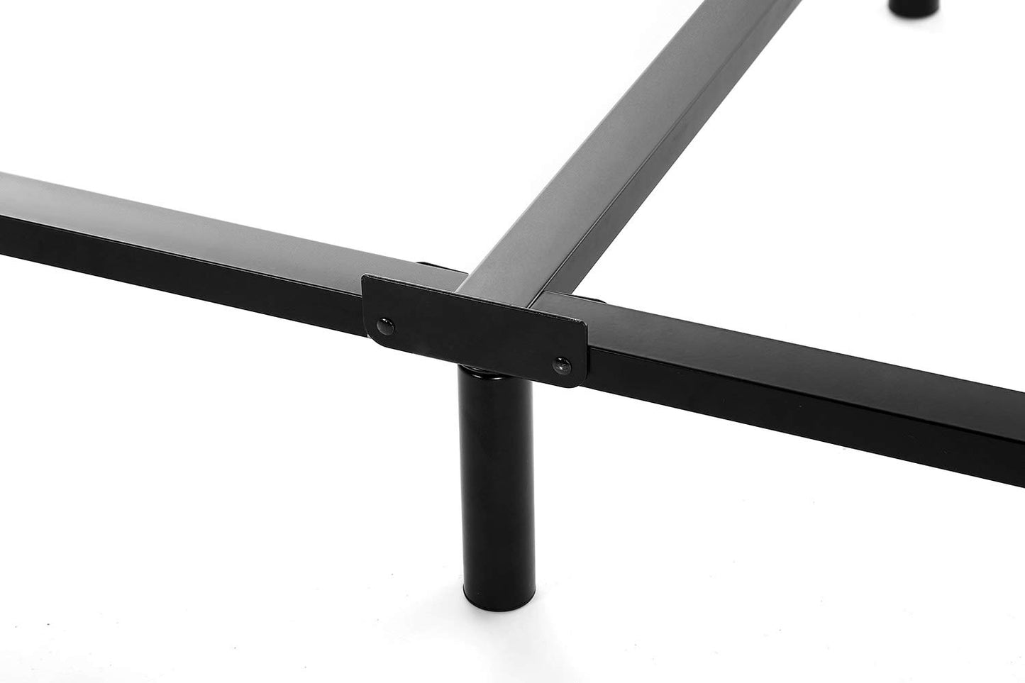 NOAH MEGATRON Queen Size Metal Bed Frame-7 Inch Heavy Duty Bedframe, 9-Leg Support for Box Spring & Mattress Foundation, 3000LBS, Black