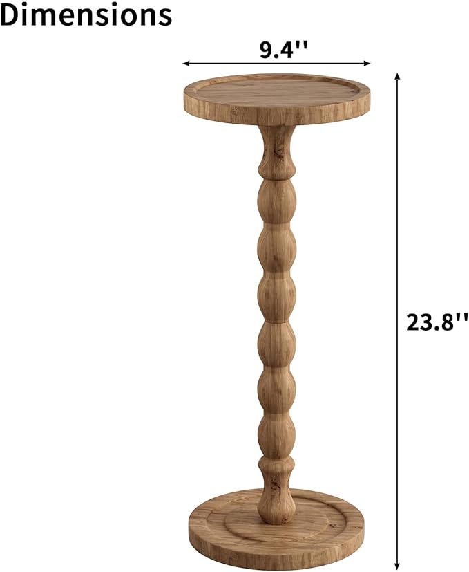 Small Side Table, Rubberwood‌ Drink Table