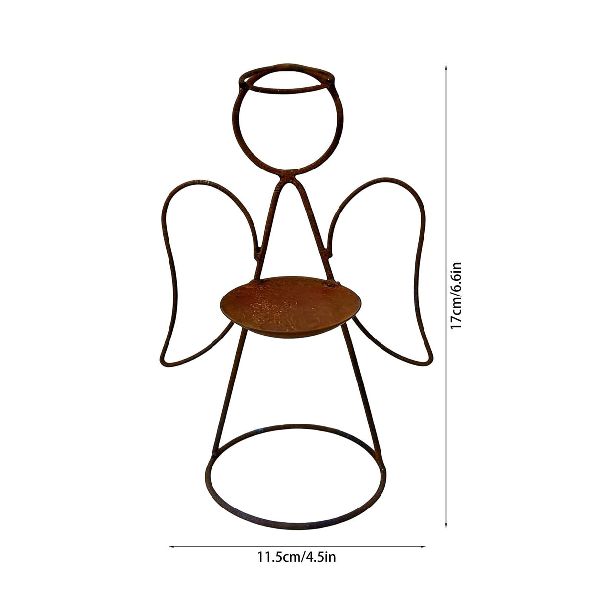 Elegant Winged Candle Holder Centerpiece for Dining Room Enhancing Table and Ambient Lighting for Home Interiors