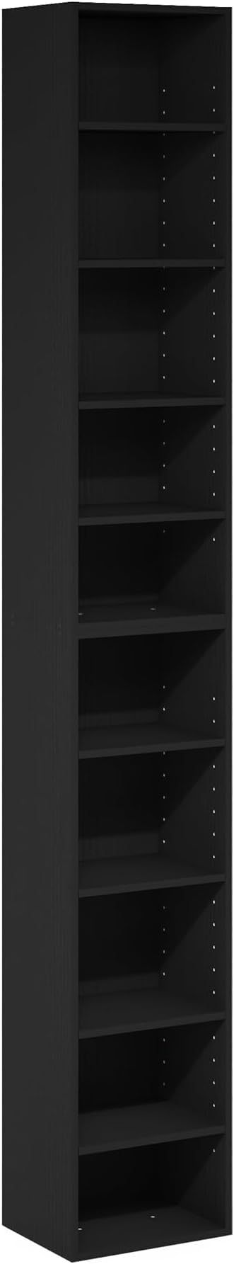 Furinno PASIR Book Shelf, 10-Tier Bookshelf, Bookcase