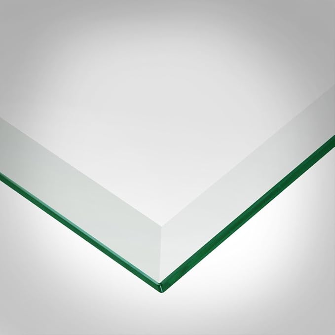 Dulles Glass 12 inch Square Glass Table Top