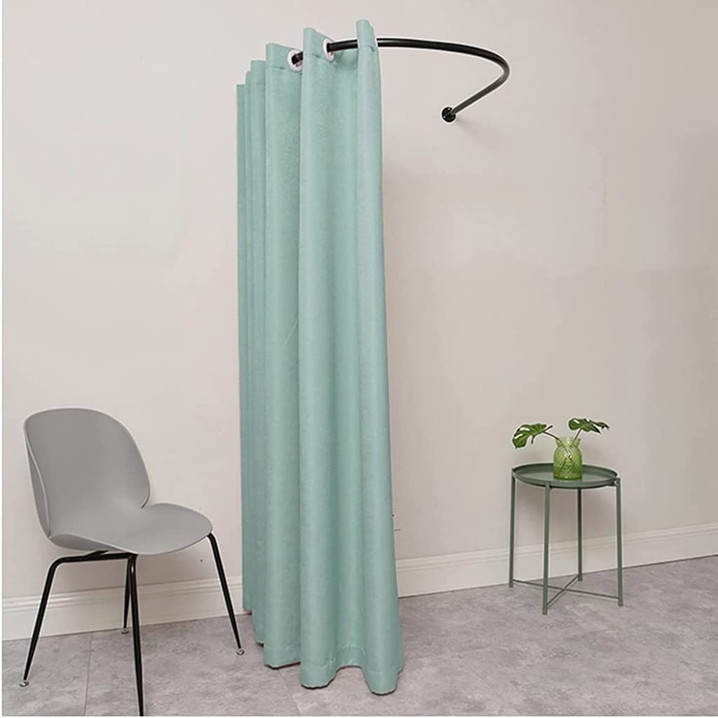 ZTIOMUK Changing Room Simple Clothing Store U-Fitting Room Temporary Mobile Privacy Zone Dressing Room for Boutiques Cloakroom Indoor Outdoor Fitting Room