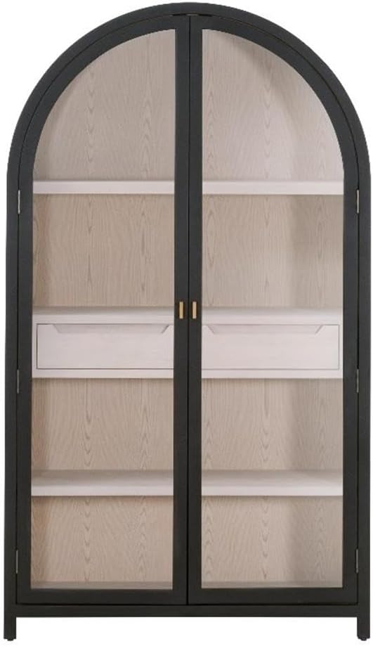Pemberly Row Display Cabinet, 47.5" x 83", Solid Birch