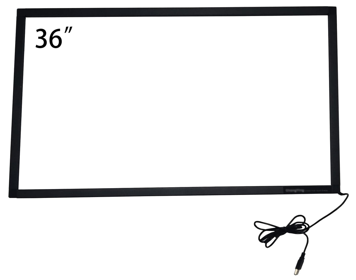 Chengying 36 inch Infrared Multi-Touch Overlay - 10 Points Infrared Touch Frame - 36" IR Touch Panel - USB Interface - HID Compatible