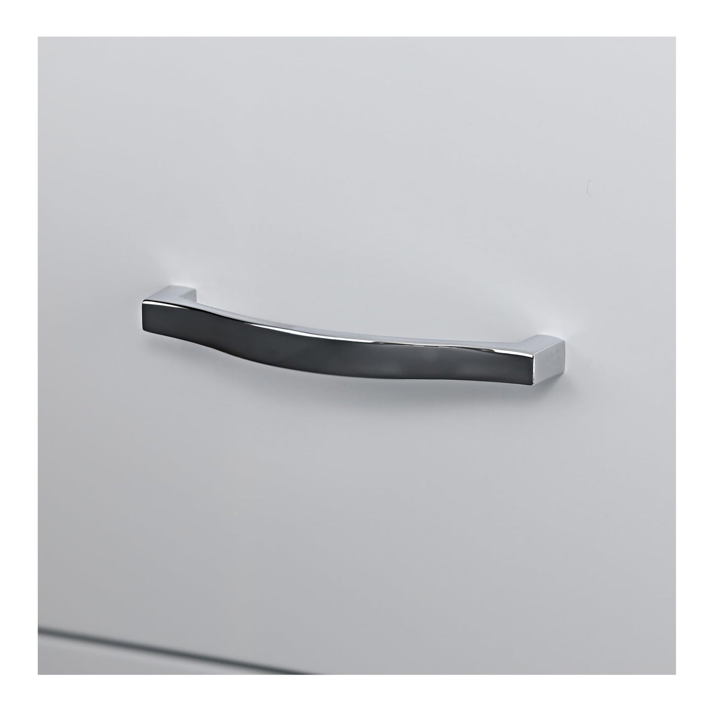 Lorell LYS SOHO File/File Mobile File Cabinet, White