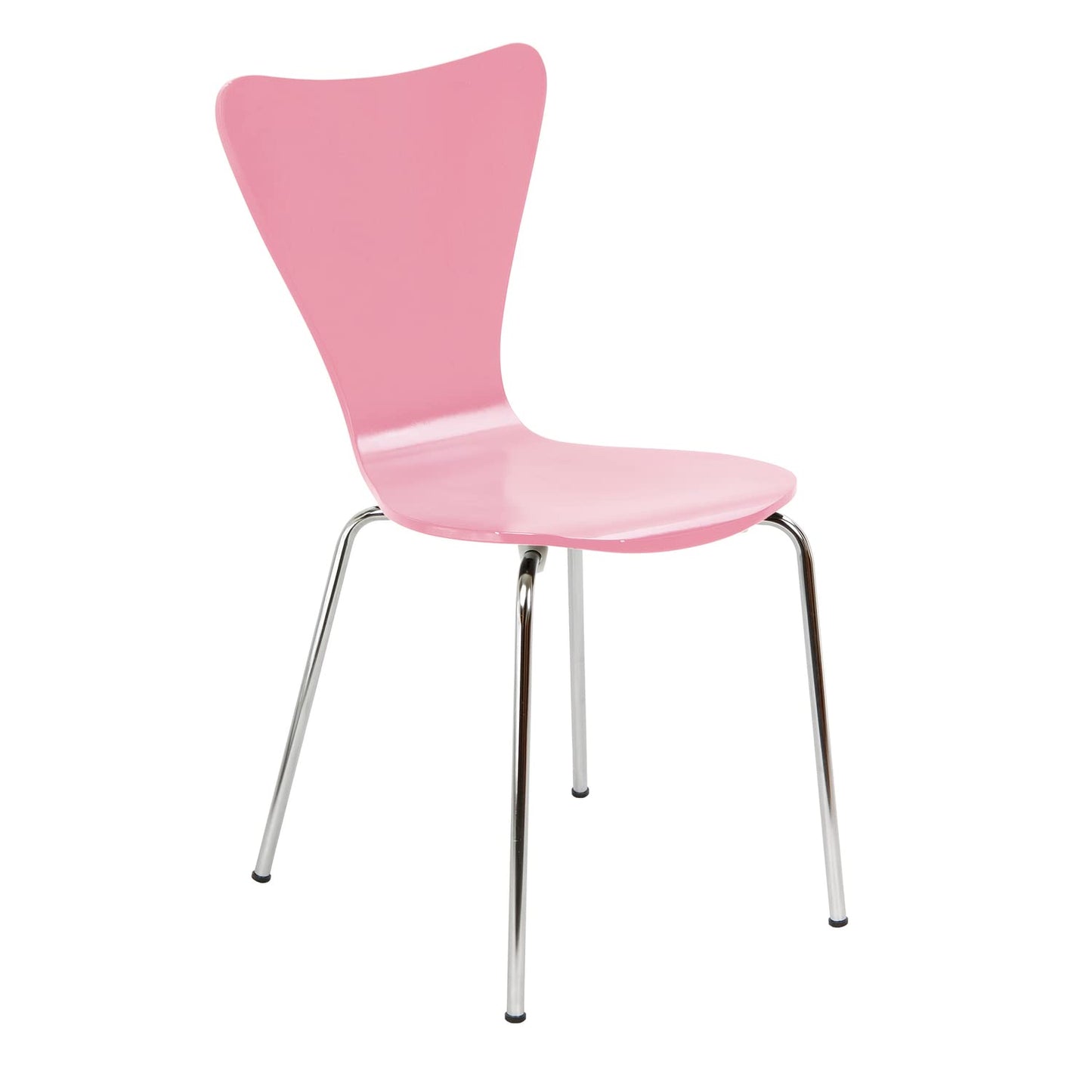 Legare Bent Plywood Chair, Pink