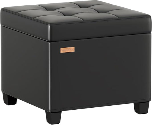ABHENG Synthetic Leather Cover Steel Frame Ottoman