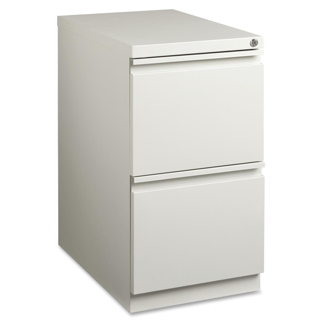 Lorell LLR49525 Mobile File Pedestal, Light Gray