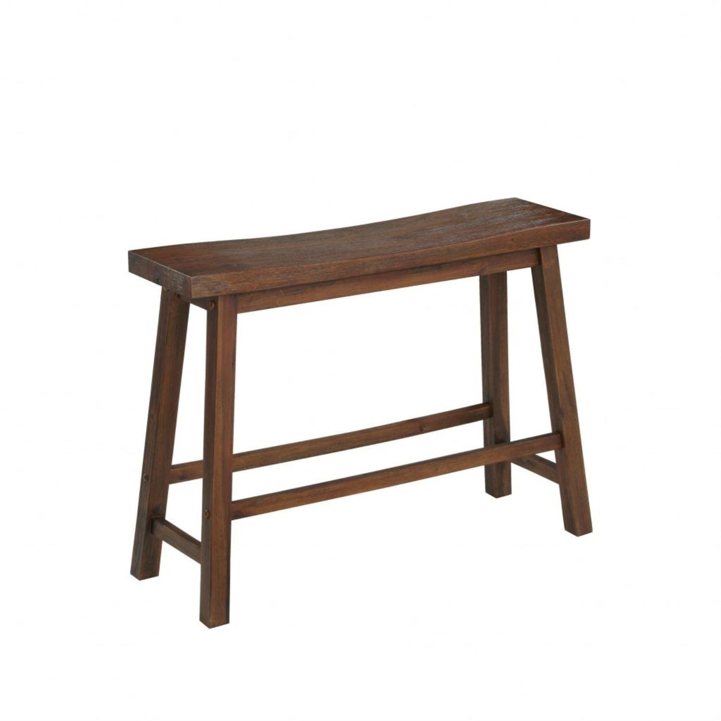 Boraam 4 Piece Sonoma Pub Table Set, Neutral Driftwood Gray Finish, Chestnut