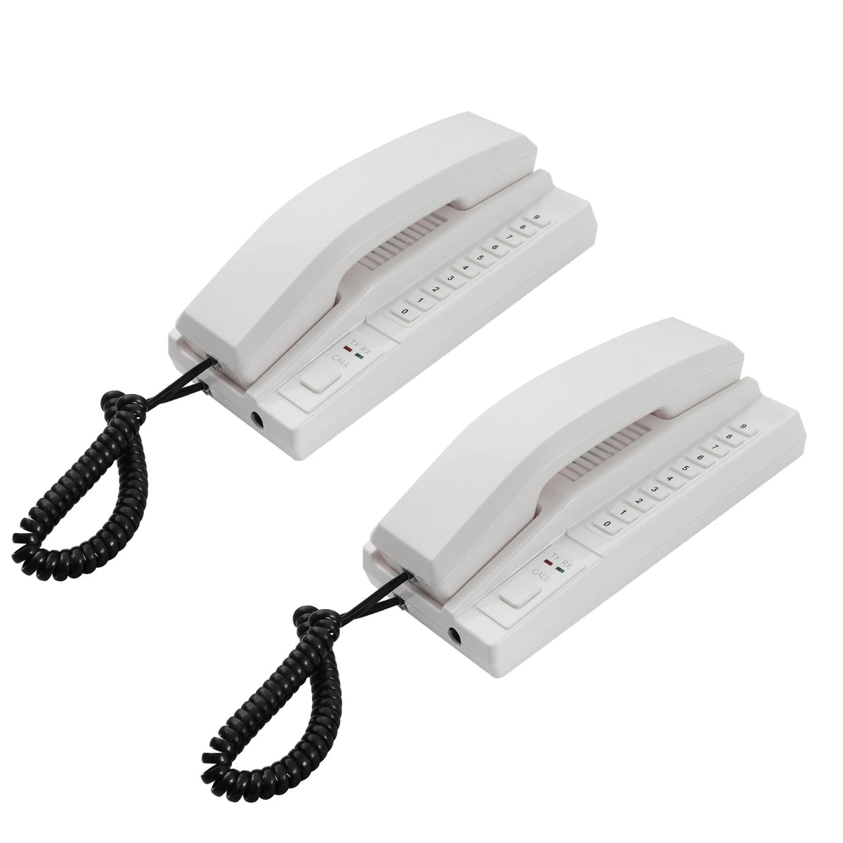 Intercoms Wireless for Home 2 Pack, Wireless Intercom System, Two Way Real-time Intercom Phone with 3280 Feet Range,Easy to Use Office Intercoms for Business