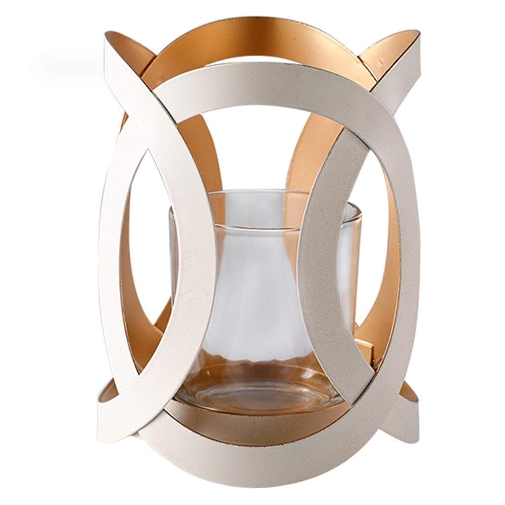 XILIN-1987 Candle Holderss Creative Candlestick White Candlelight Dinner Props Home Decoration Candle Holder Decorative Candlestick