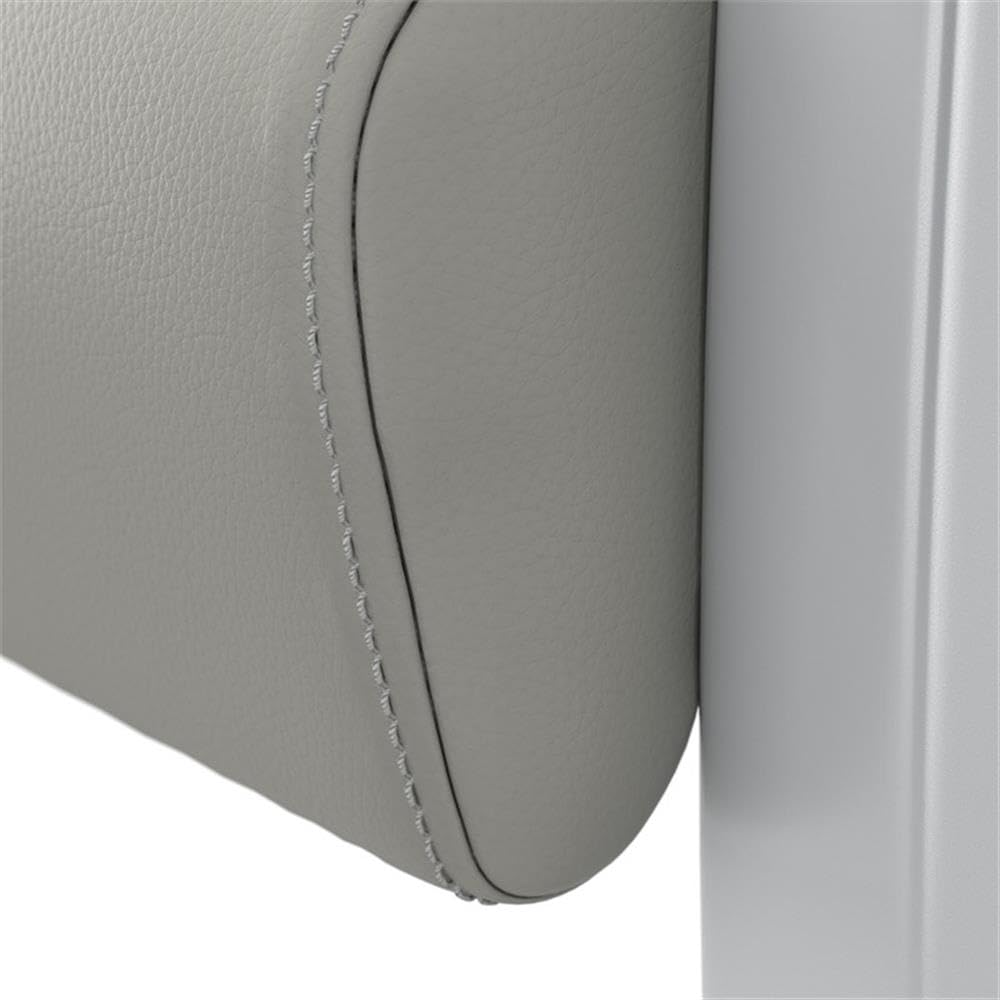 Bush Business Furniture Arrive Bariatric Waiting Room Guest Chair with Arms in Light Gray Vinyl, Reception Area Seating for Office and Lobby