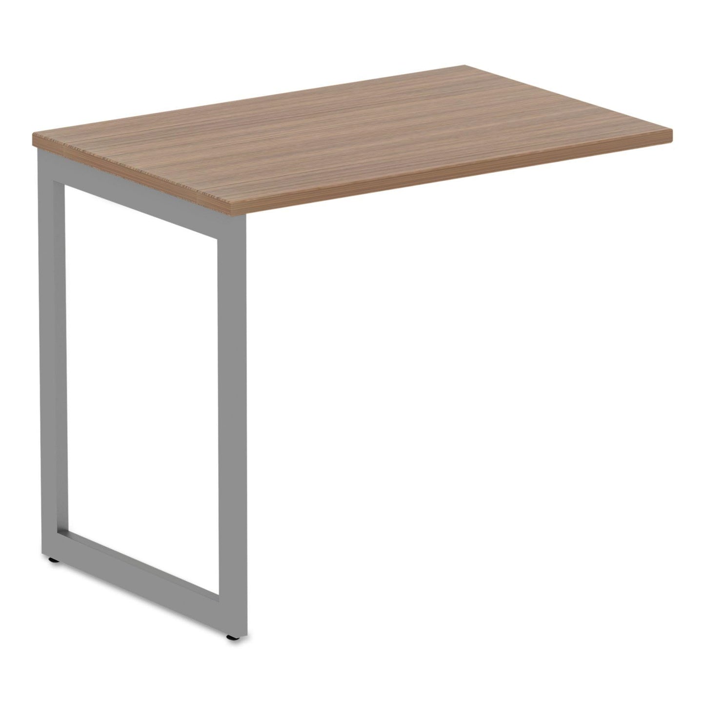 Alera alera Open Office Series o-Leg Return Base, Fully Adjustable, 36 to 70.78w x 23.38d x 28.5h, Silver