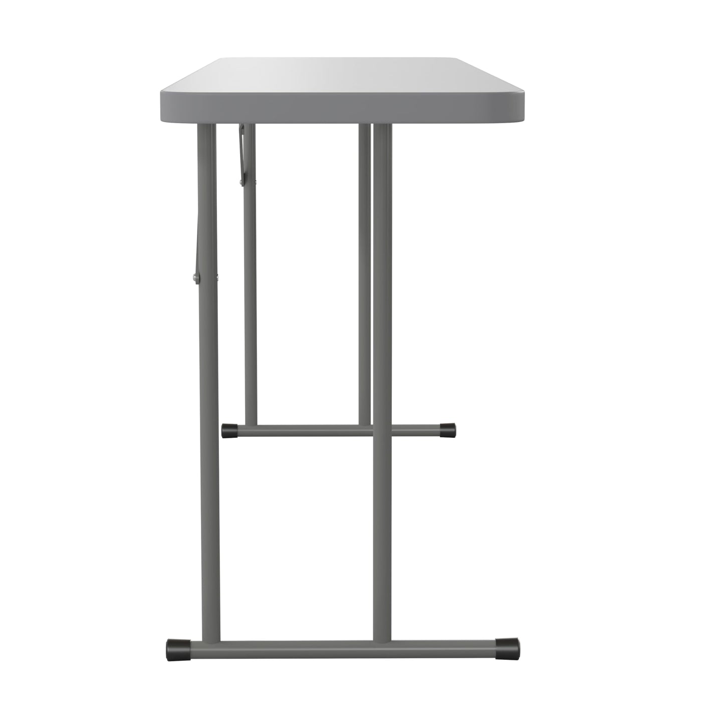 Flash Furniture Kathryn Commercial Grade 6-Foot Gray Plastic Folding Training Table