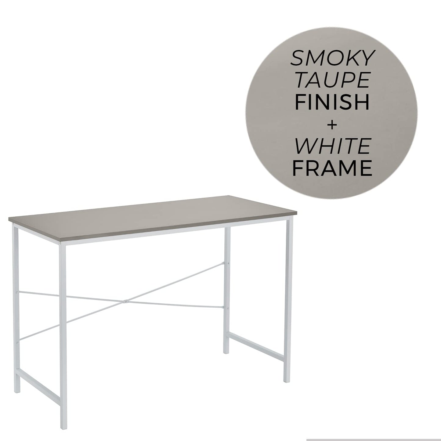ClosetMaid 4967 Writing Desk or Console Table, Mixed Material, Taupe