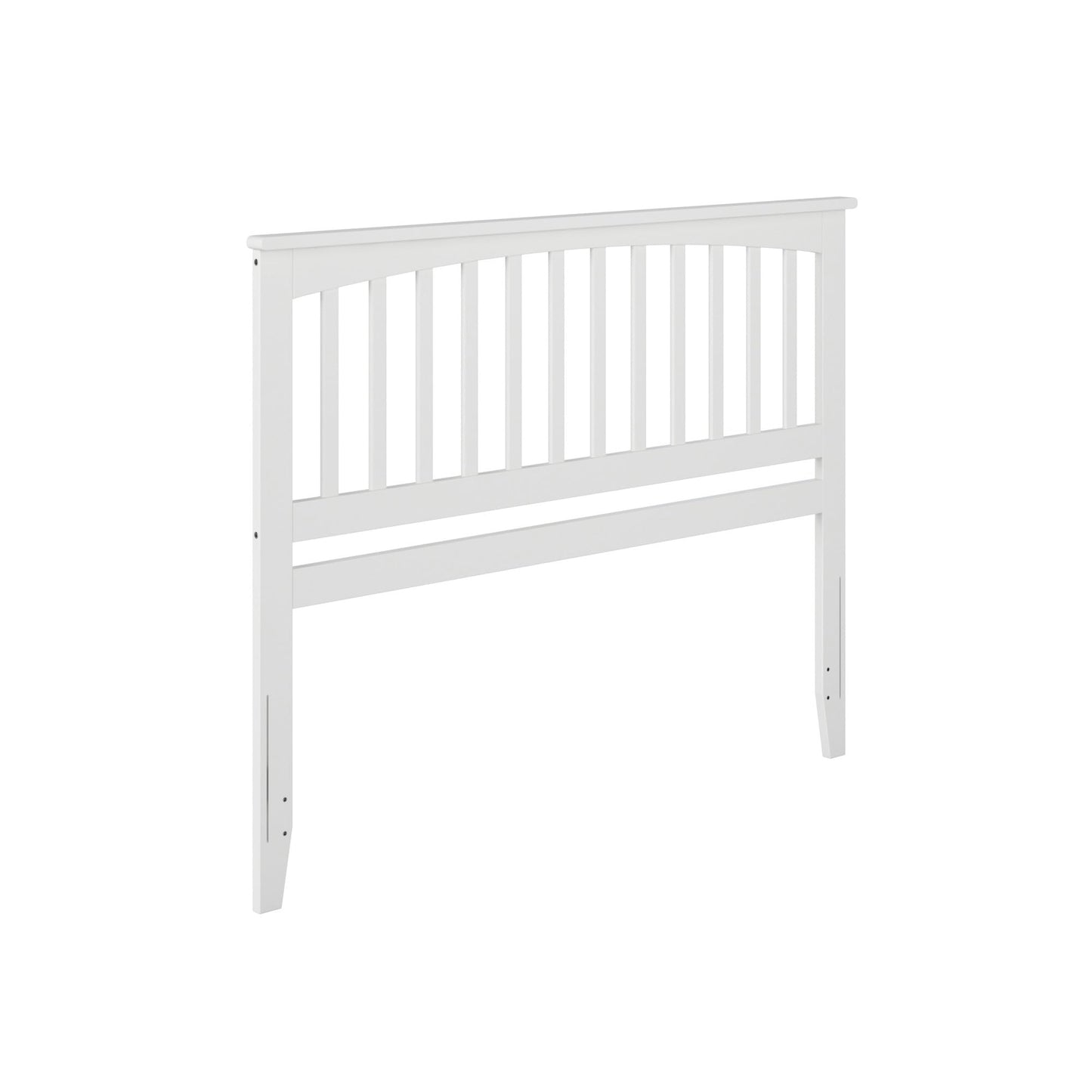 AFI, Mission King Solid Wood Headboard, White