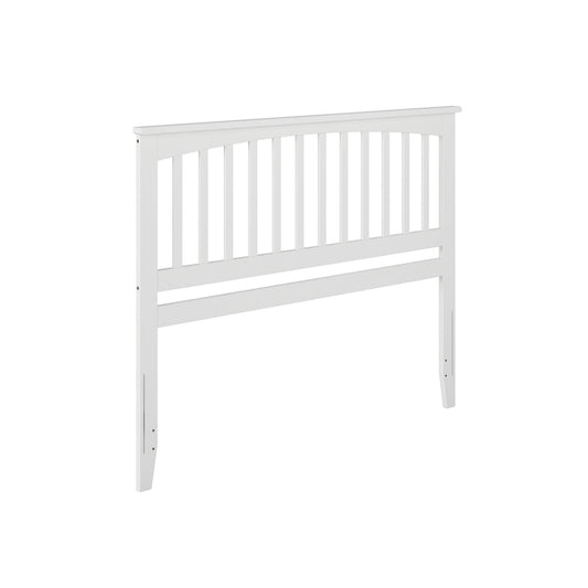 AFI, Mission King Solid Wood Headboard, White