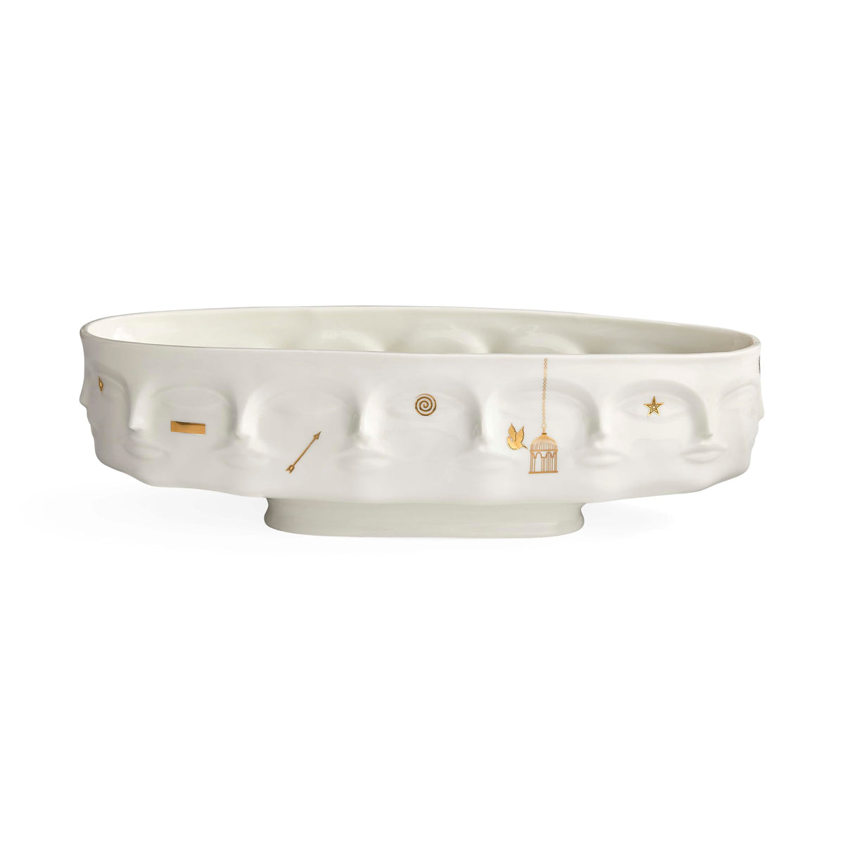 Jonathan Adler Gilded Dora Maar Long Bowl