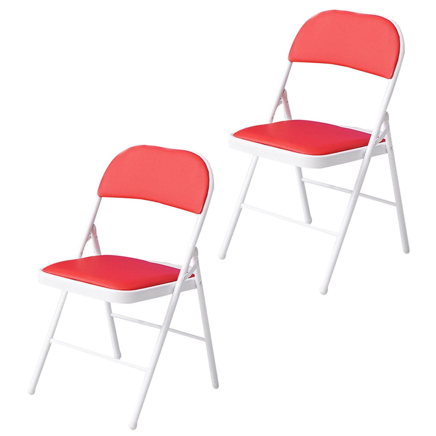 GOOBIX Folding Fold Up Chair,Folding Desk and Chair,Portable Stackable Commercial Seat for Meeting, Conference, Reception, Training Room & Home Office Desk Folding Chairs,E