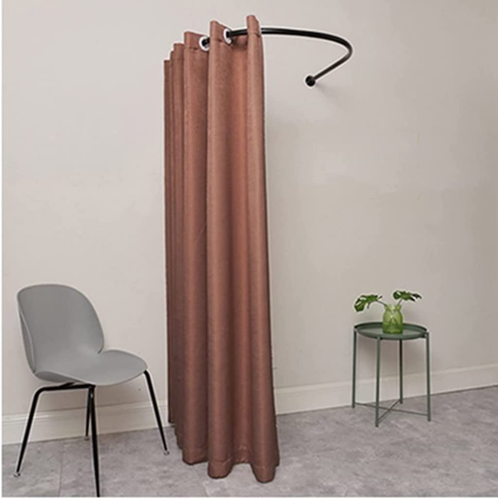ZTIOMUK Portable Dressing Room Simple Clothing Store U-Fitting Room Temporary Mobile Privacy Zone Dressing Room for Boutiques Cloakroom Indoor Outdoor Fitting Room
