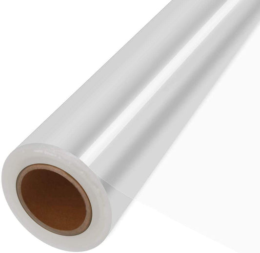 JOYIT 100 ft Clear Cellophane Wrap Roll (31.5 in x 100 ft) - 3 Mil Thicken Cellophane Roll,Cellophane Bags Large,Wrapping Paper for Flower Gift Baskets Wrap (31.5" fold into 16")