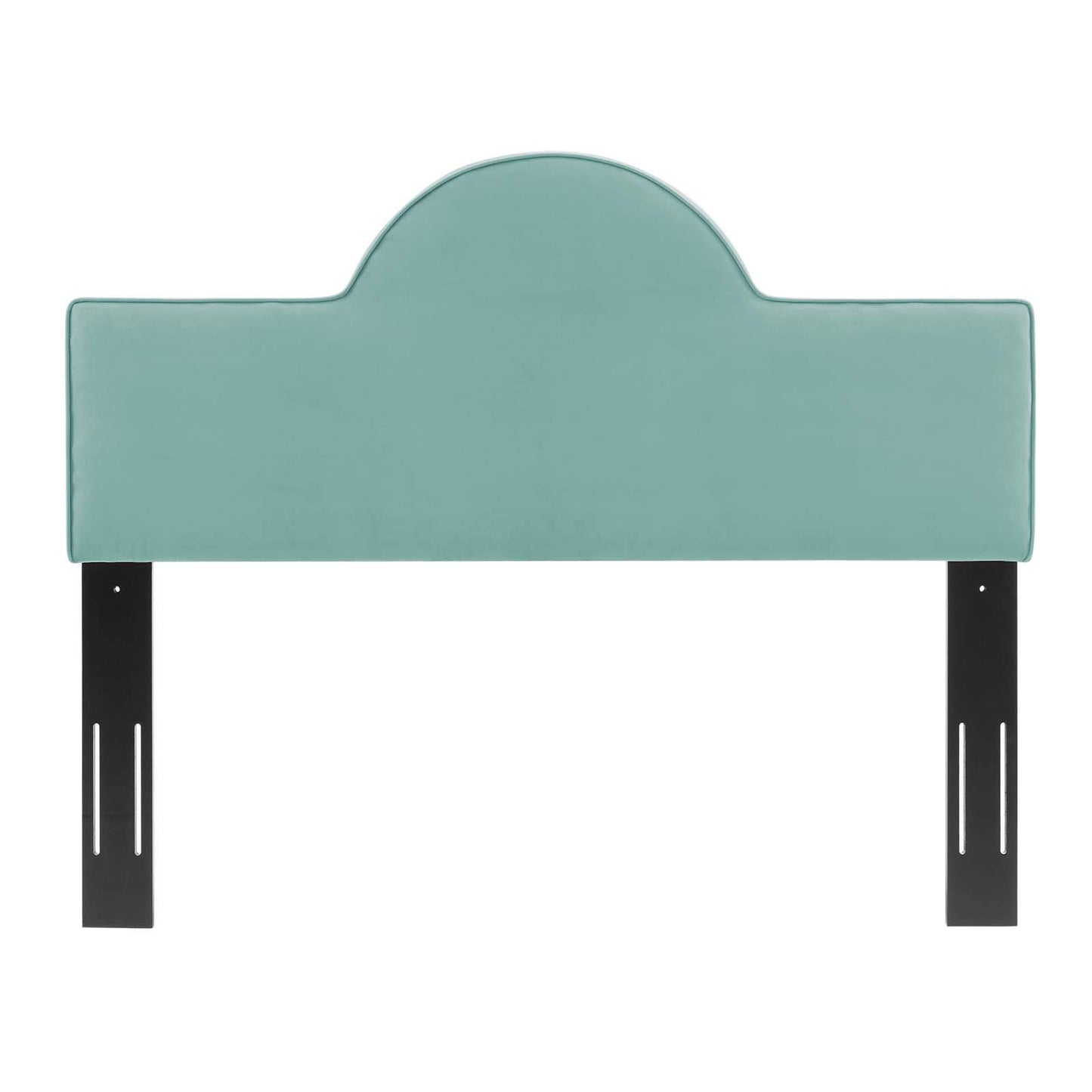 Modway MOD-6302-MIN Dawn Twin Performance Velvet Headboard, Mint
