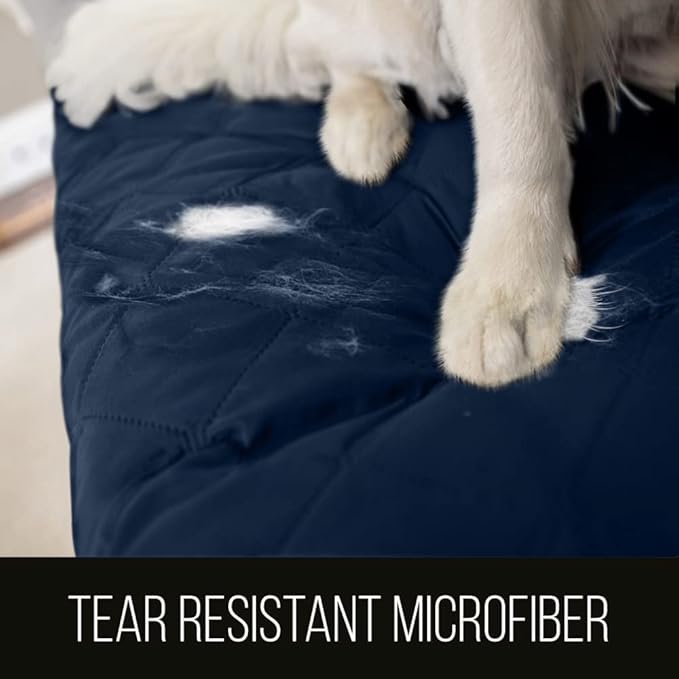 Sofa Shield® Couch Slip Covers for Dogs, Reversible Furniture Protector