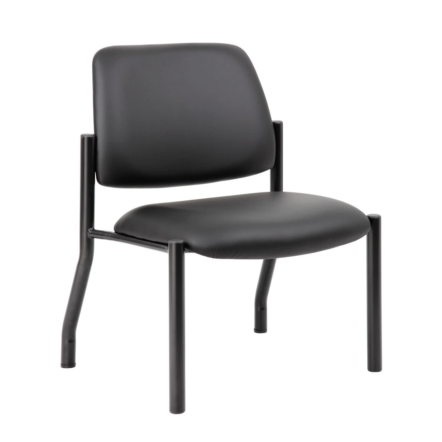 Boss Office Products Guest Chair 500 lb. Weight Capacity in Black