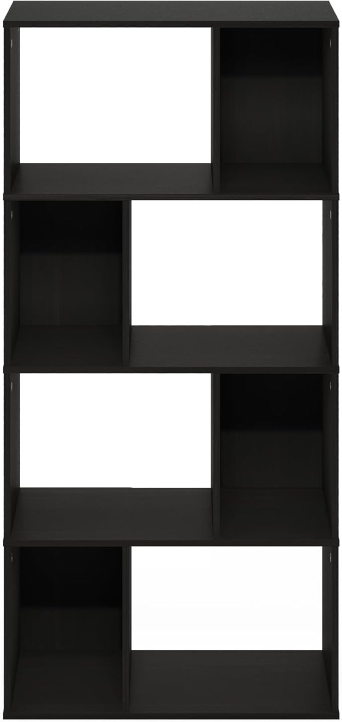 Furinno DALY Book Shelf, 8-Cube Bookshelf, Cube Storage Organizer Bookcase