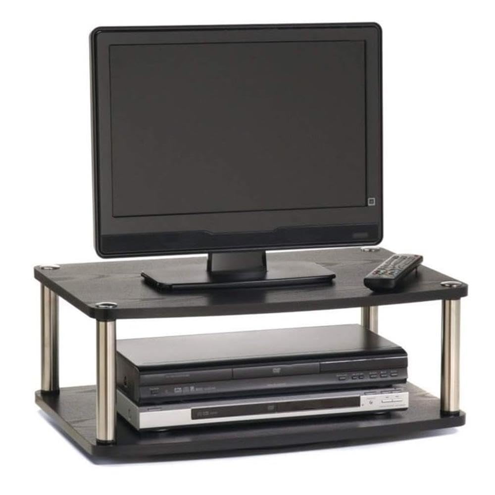Convenience Concepts Designs2Go 26 inch Double Tier Swivel Riser, Black