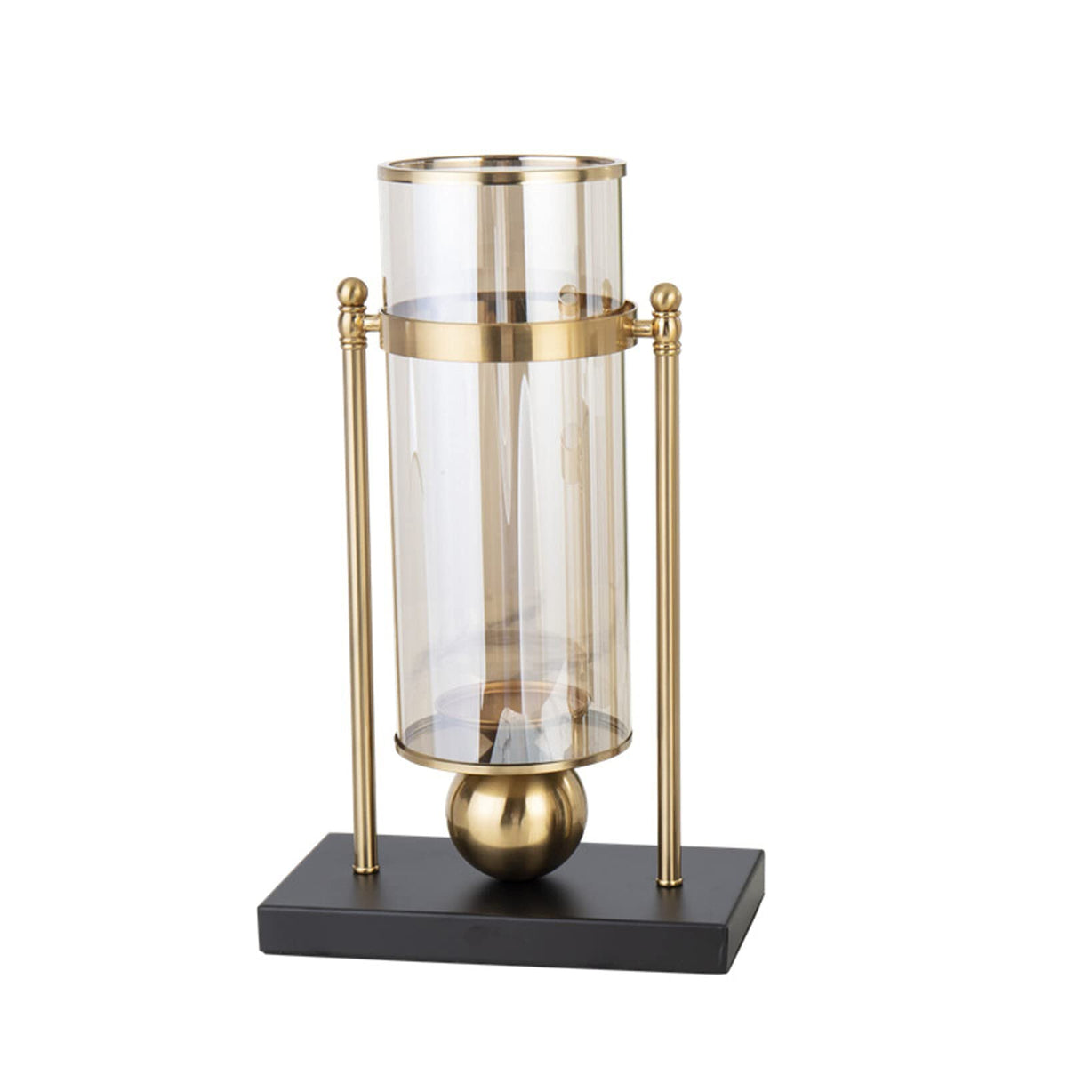 Crystal Centerpiece Classic Candlesticks Candle Holder Luxurious Candlestick Holder Exquisite Candlelight Dinner Ornaments for Indoor House Decor Coffee Table Centerpeices Wedding-A H44xl26cm
