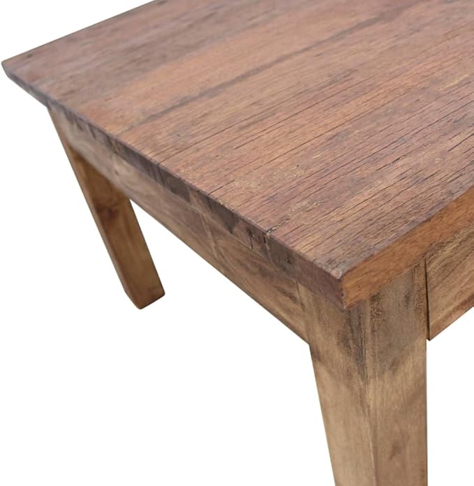 Coffee Table Solid Reclaimed Wood 38.6"x28.7"x17.7", End Tables, Living Table